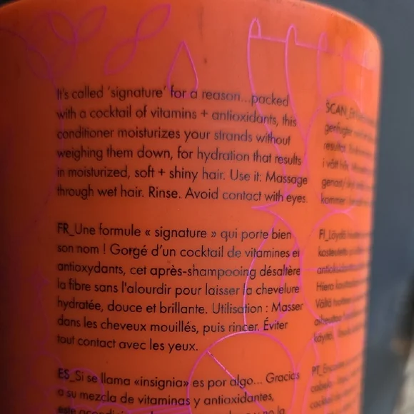 Amika Normcore Conditioner in Bright Orange - Picture 3 of 7